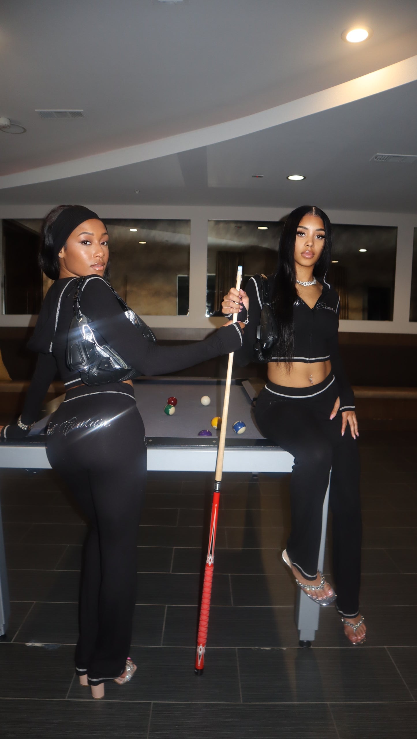 Booked & Busy Black Set