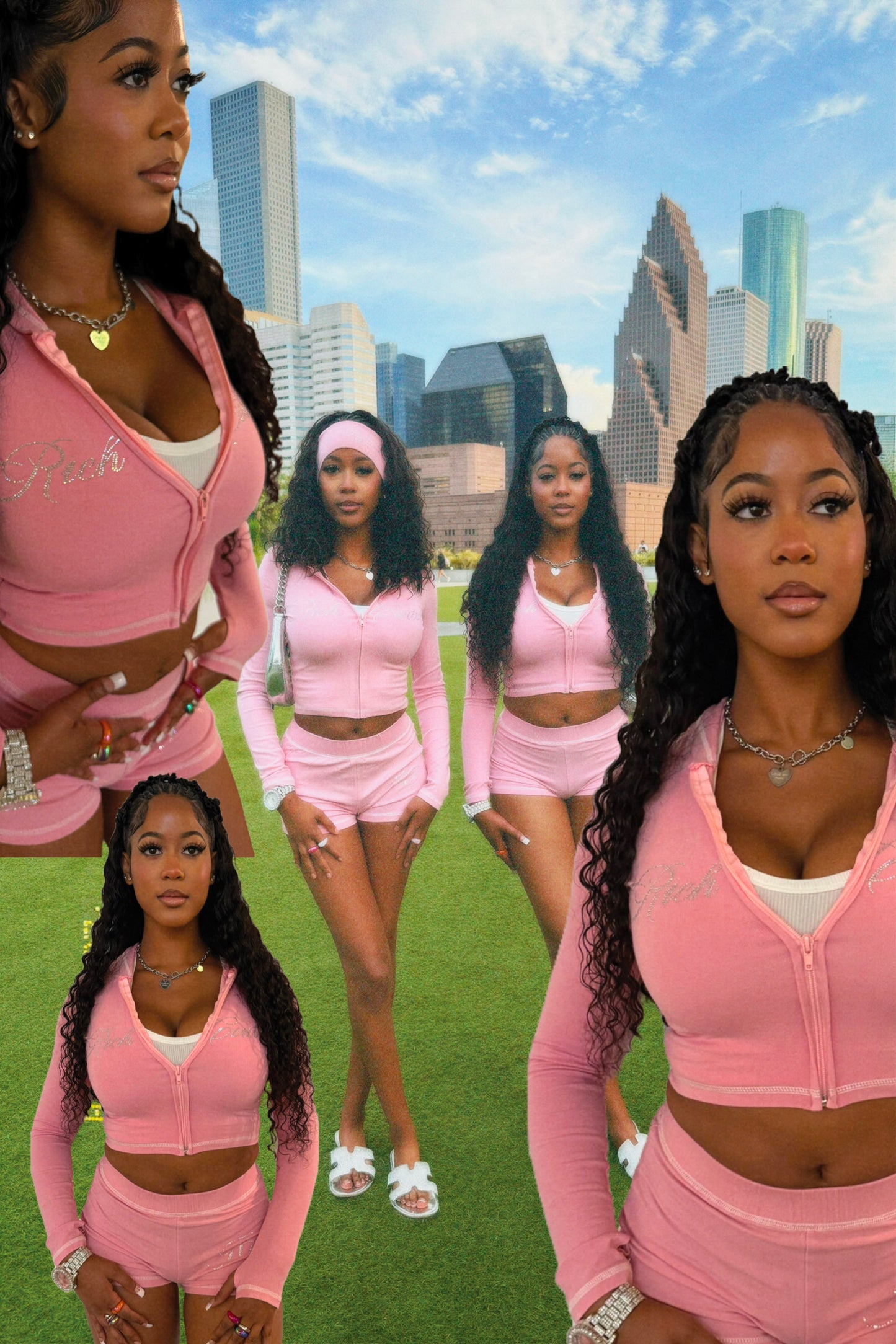 Pretty & Paid Pink 3 Piece Set