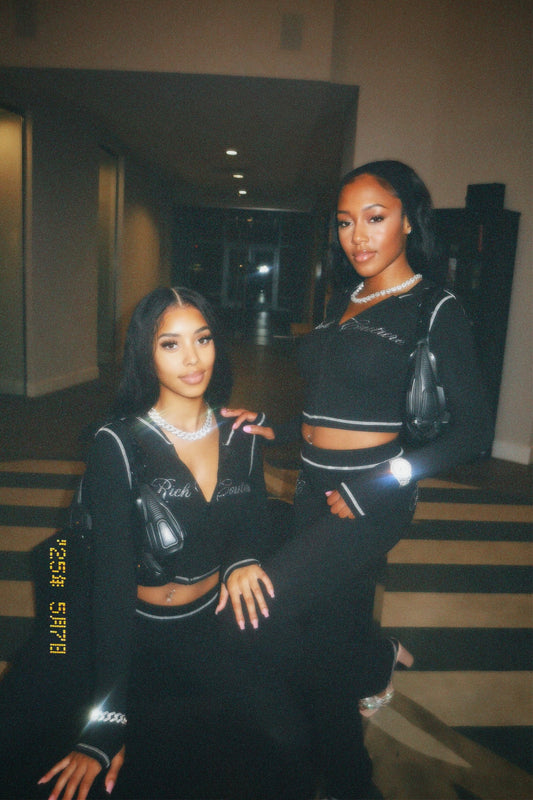 Booked & Busy Black Set