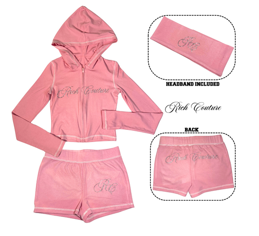 Pretty & Paid Pink 3 Piece Set